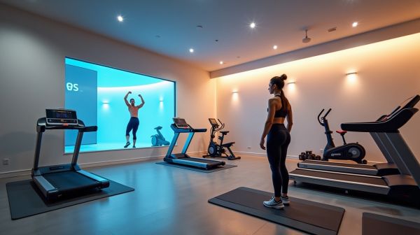 Révolution du fitness avec des salles d'entraînement en ligne